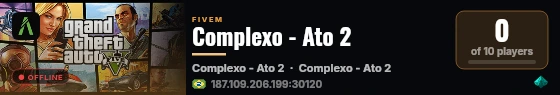 Complexo - Ato 2 live status badge