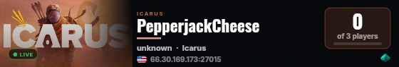 PepperjackCheese live status badge
