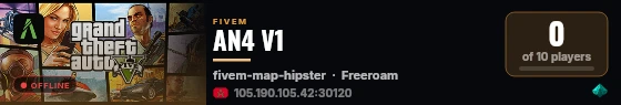 AN4 V1 live status badge