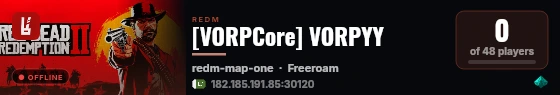 [VORPCore] VORPYY live status badge