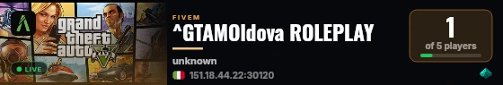 ^GTAMOldova ROLEPLAY live status badge