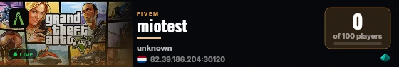 miotest live status badge
