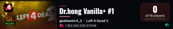 Dr.hong Vanilla+ #1 live status badge