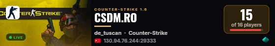CS1.6-CLASSIC.NET live status badge