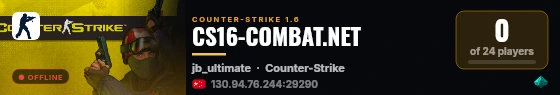 CS16-COMBAT.NET live status badge