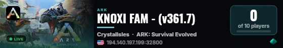 KNOXI FAM - (v361.7) live status badge
