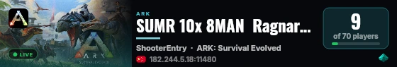 SUMR 10x 8MAN  Ragnarok仙境 - (v361.5) live status badge
