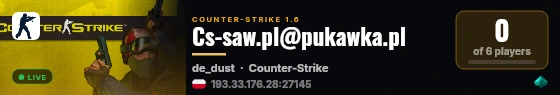 Cs-saw.pl@pukawka.pl live status badge