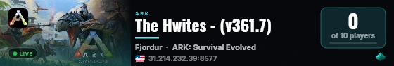 The Hwites - (v361.7) live status badge