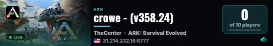 crowe - (v358.24) live status badge
