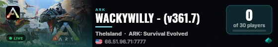 WACKYWILLY - (v361.7) live status badge