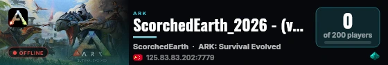 ScorchedEarth_2026 - (v361.7) live status badge