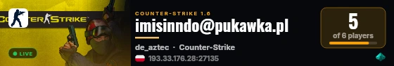imisinndo@pukawka.pl live status badge