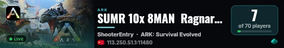 SUMR 10x 8MAN  Ragnarok仙境 - (v361.5) live status badge