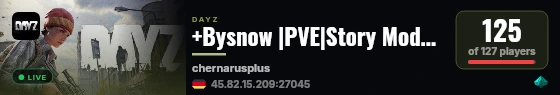 +Bysnow |PVE|Story Mode|Custom Events live status badge
