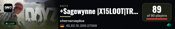 +Sagewynne |X15LOOT|TRADER|BOATS|HELIS|EVENTS live status badge