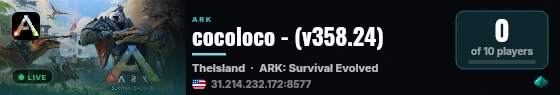 cocoloco - (v358.24) live status badge