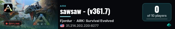 sawsaw - (v361.7) live status badge