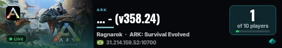 ... - (v358.24) live status badge