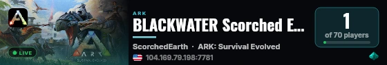 BLACKWATER Scorched Earth 10X CLUSTER - (v361.7) live status badge