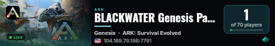 BLACKWATER Genesis Part 1 10X CLUSTER - (v361.7) live status badge