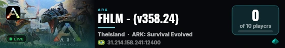 FHLM - (v358.24) live status badge