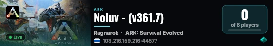 Noluv - (v361.7) live status badge