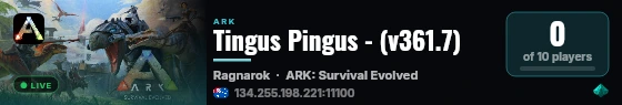 Tingus Pingus - (v361.7) live status badge