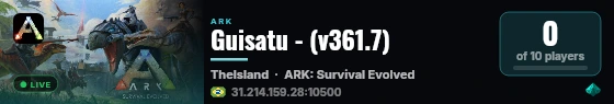 Guisatu - (v361.7) live status badge