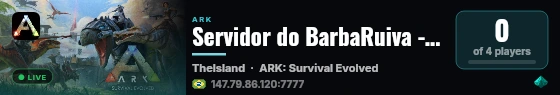 Servidor do BarbaRuiva - (v361.7) live status badge