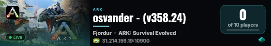 osvander - (v358.24) live status badge
