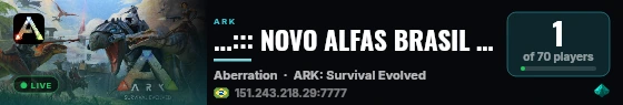 ...::: NOVO ALFAS BRASIL [OFICIAL-AB] PVE 10X :::... - (v361.7) live status badge