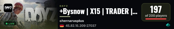 +Bysnow | X15 | TRADER | HELI | CARS | BUNKERS | Twitch live status badge