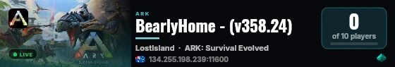 BearlyHome - (v358.24) live status badge