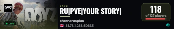 RU|PVE|YOUR STORY| live status badge