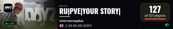 RU|PVE|YOUR STORY| live status badge