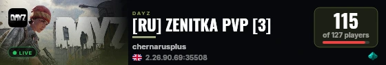 [RU] ZENITKA PVP [3] live status badge