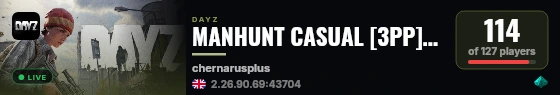 MANHUNT CASUAL [3PP] WIPE 12.09 live status badge