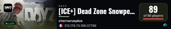 [ICE+] Dead Zone Snowpeak Haven / Casual PvP PvP X20 Loot Events live status badge