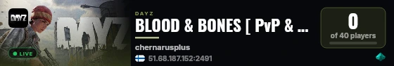 BLOOD & BONES [ PvP & Basebuilding, AI, Modded Areas] live status badge