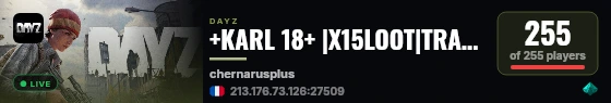 +KARL 18+ |X15LOOT|TRADER|BOATS|HELIS|EVENTS live status badge