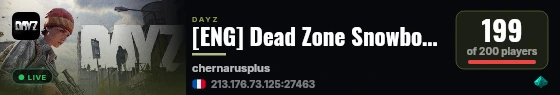 [ENG] Dead Zone Snowbound Territory | Trader Enabled PvE Loot++ live status badge