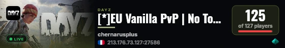 [*]EU Vanilla PvP | No Toxic | Clean live status badge