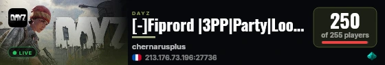 [-]Fiprord |3PP|Party|Loot+|Guns+|Map live status badge