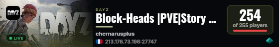 Block-Heads |PVE|Story Mode|Custom Events live status badge