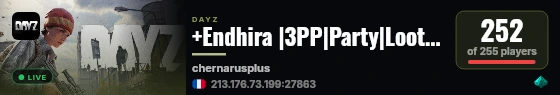 +Endhira |3PP|Party|Loot+|Guns+|Map live status badge