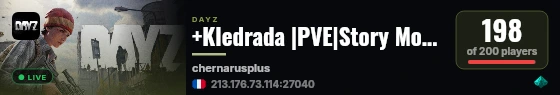 +Kledrada |PVE|Story Mode|Custom Events live status badge