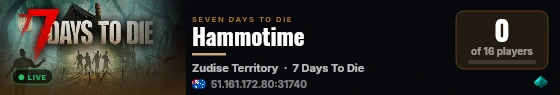 Hammotime live status badge