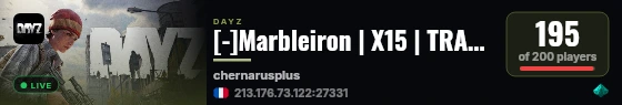 [-]Marbleiron | X15 | TRADER | HELI | CARS | BUNKERS | Twitch live status badge