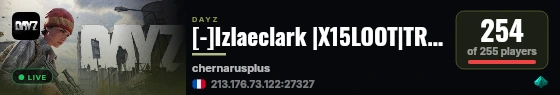 [-]Izlaeclark |X15LOOT|TRADER|BOATS|HELIS|EVENTS live status badge
